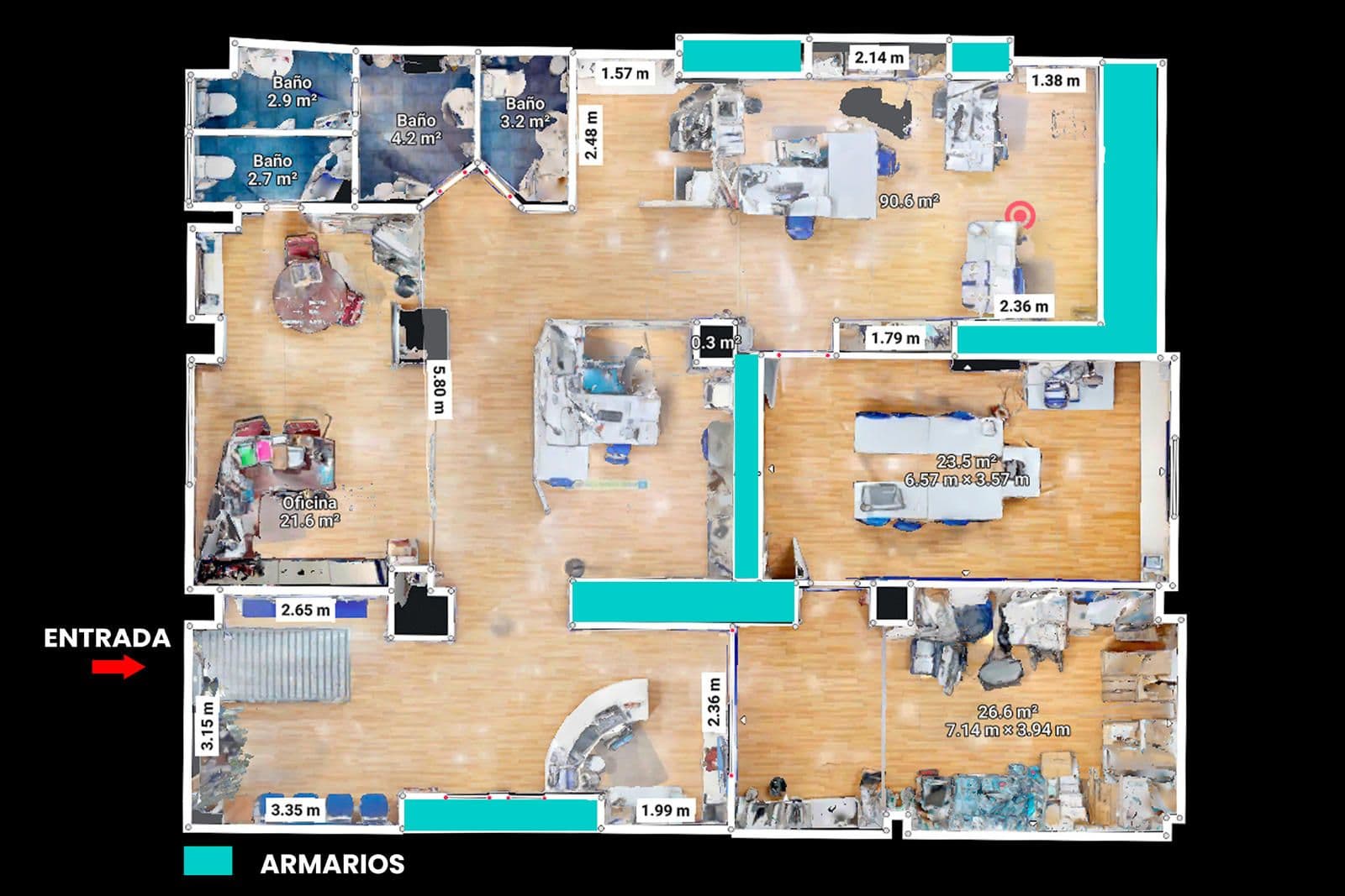 Locales Comercial for sale in Avenida Doctor Ramón y Cajal Floor plan
