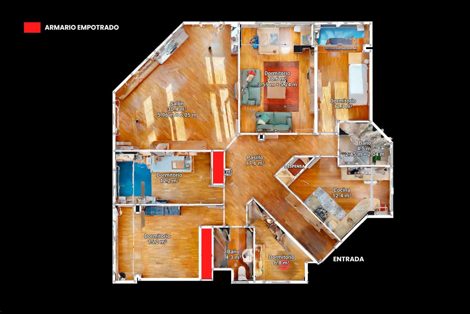 Piso en venta en Benito Pérez Galdós Plano