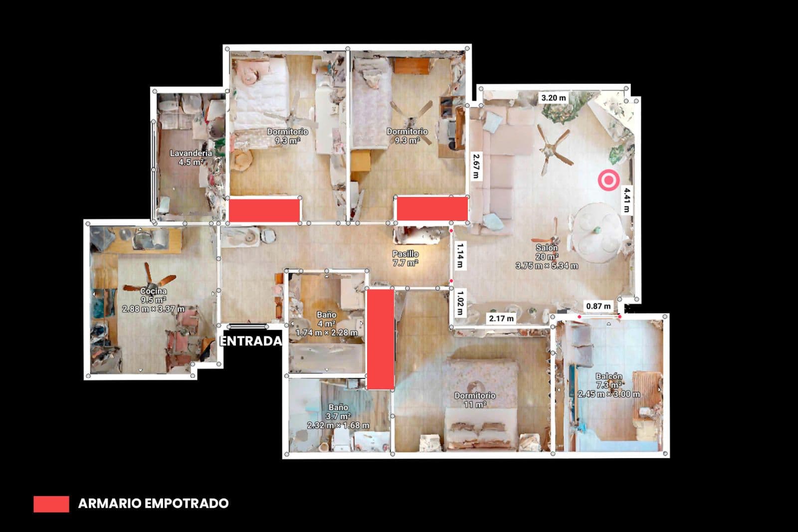 Piso en venta en Calle Elda Plano