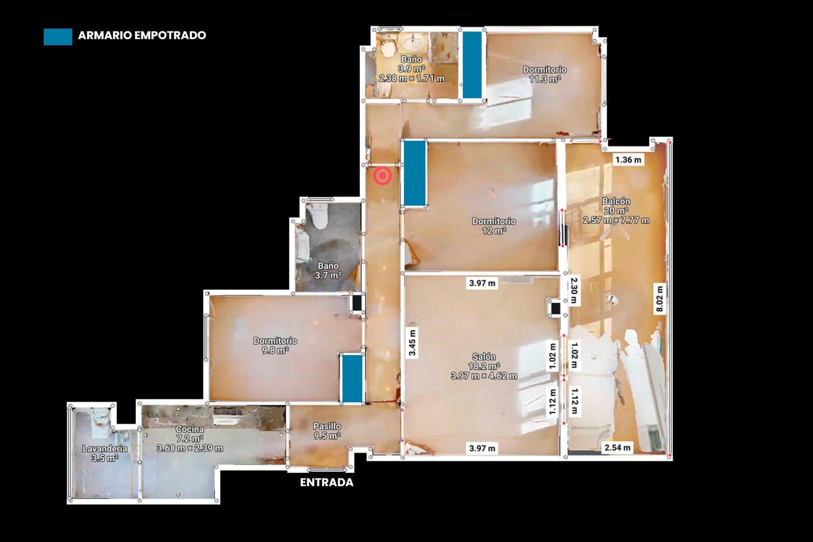 Piso en venta en Deportista Miram Blasco Plano