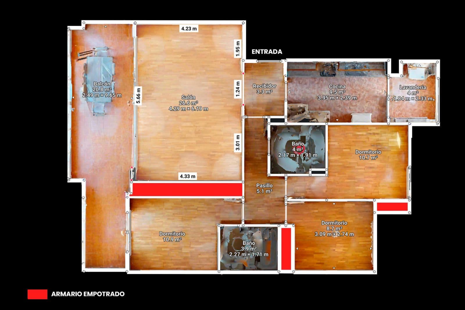 Piso à vendre à Calle Nadadora Carmen Soto Plan