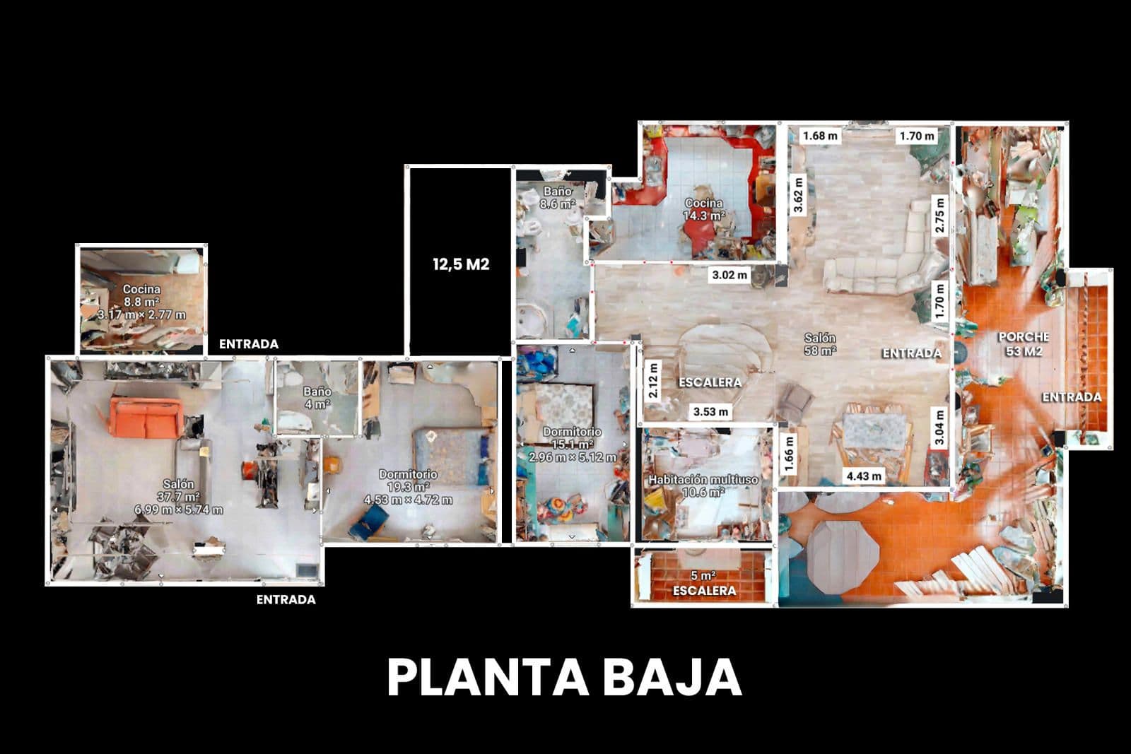 Chalets Independient zum Verkauf in Calle Migjorn Grundriss