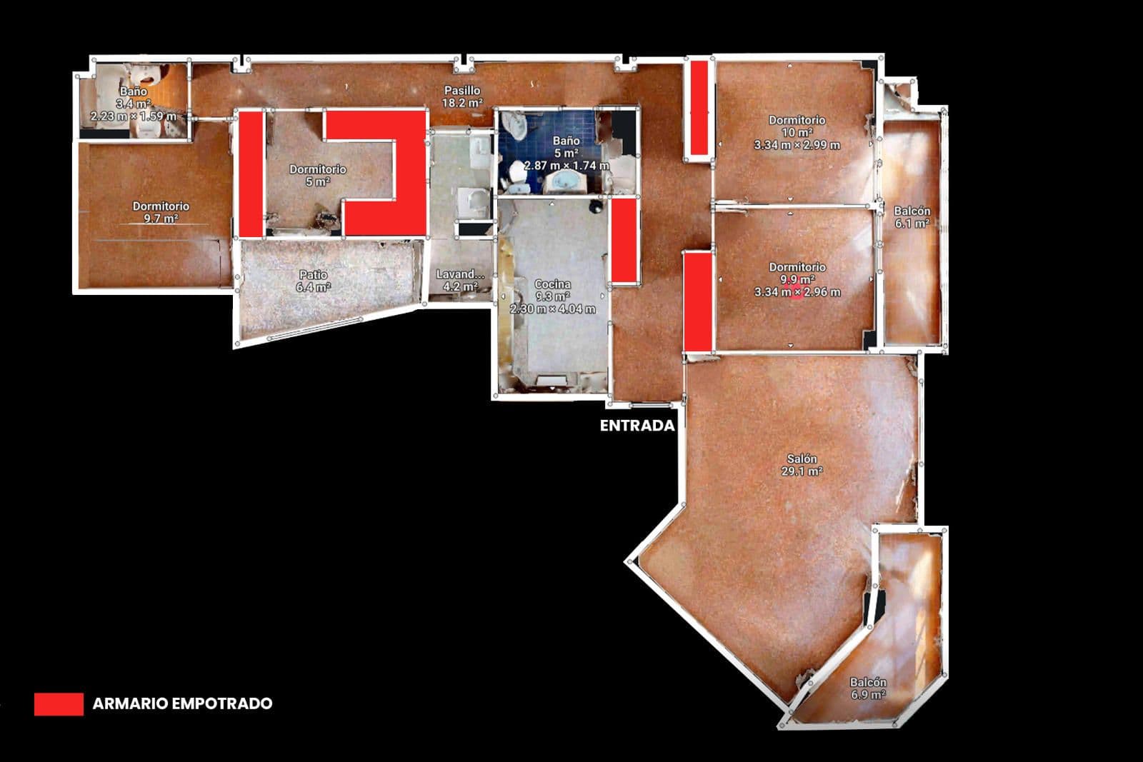 Piso en venta en Calle Segura Plano