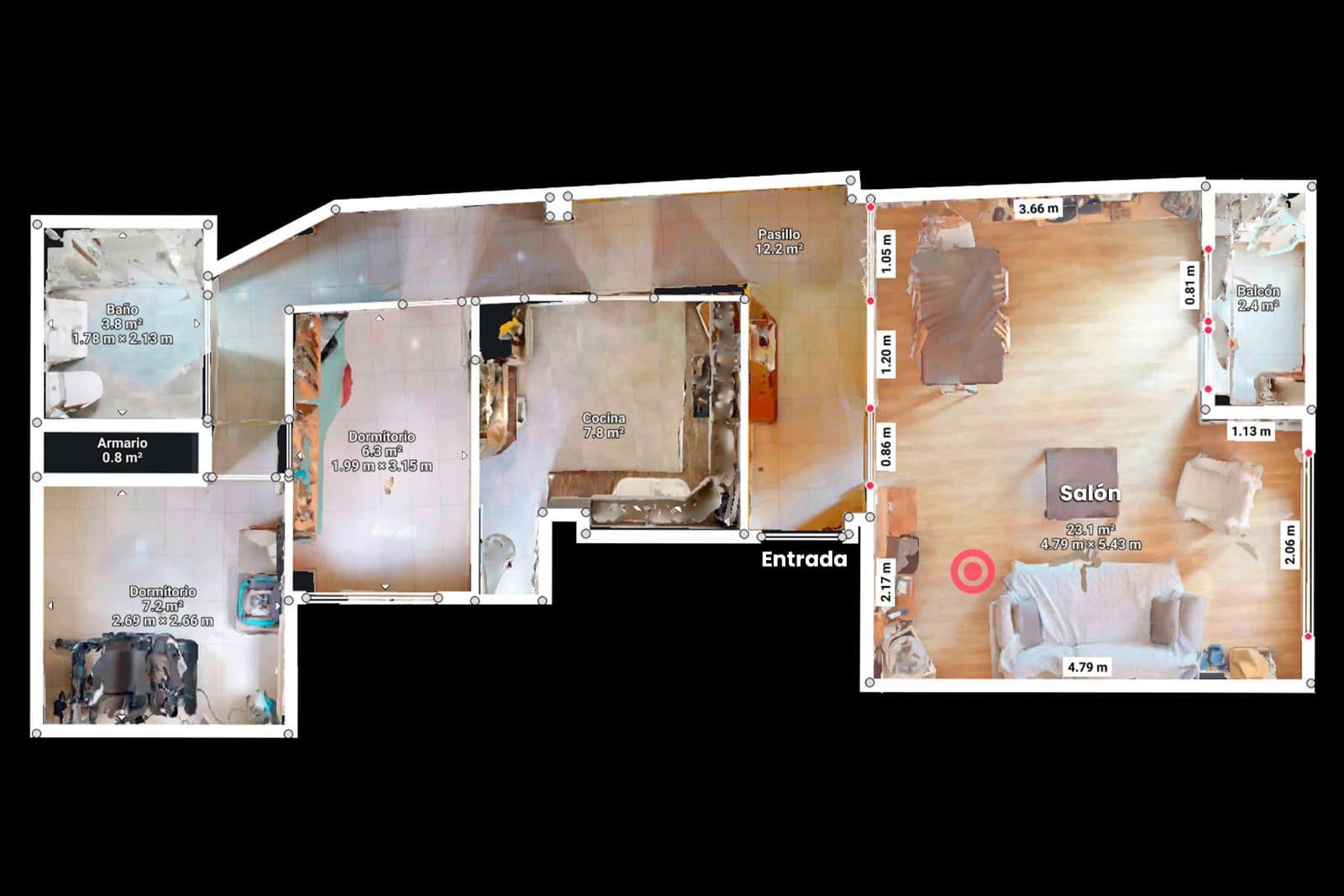 Piso en venta en Calle Valencia Plano