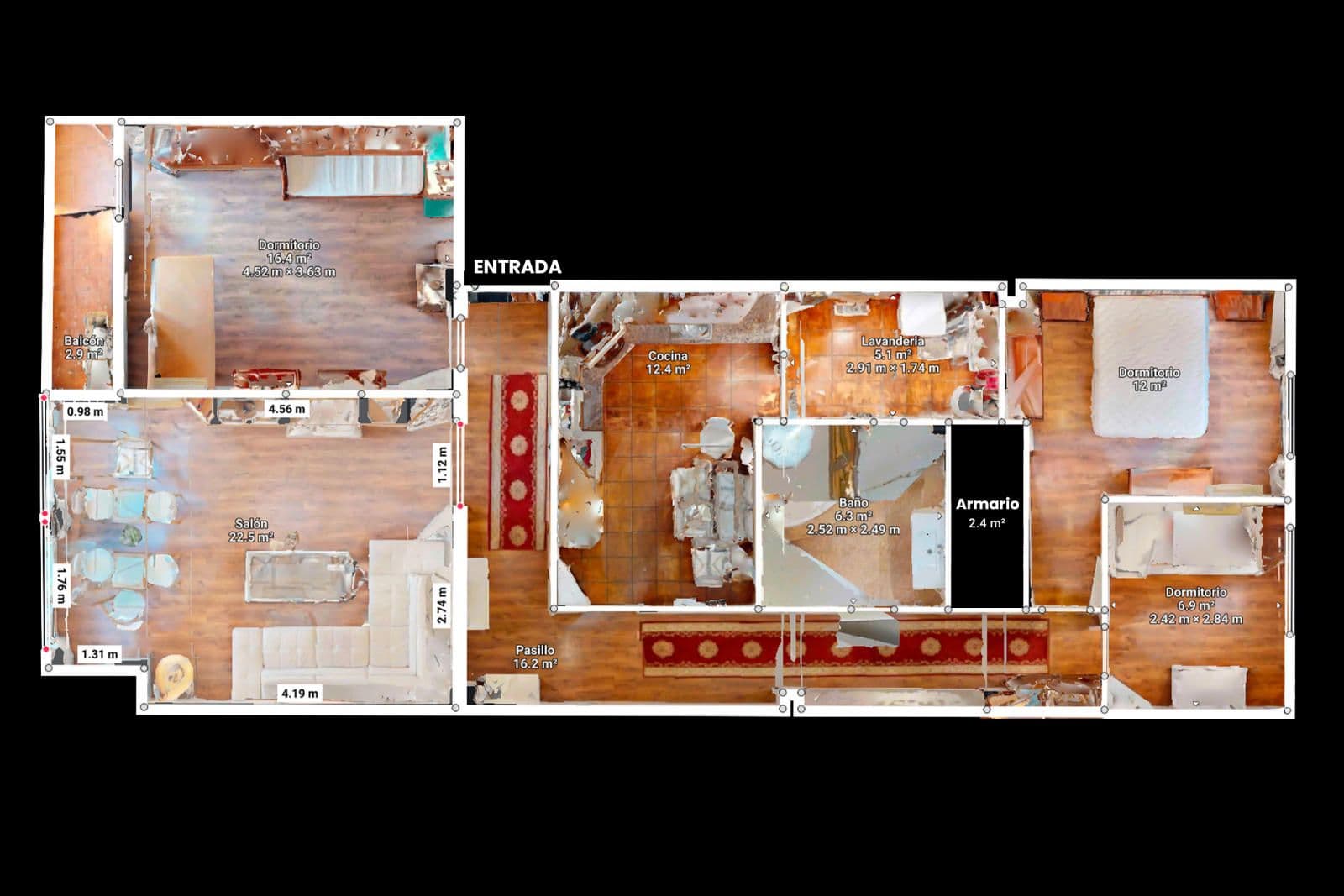 Piso en venta en Calle Poeta Vila y Blanco Plano