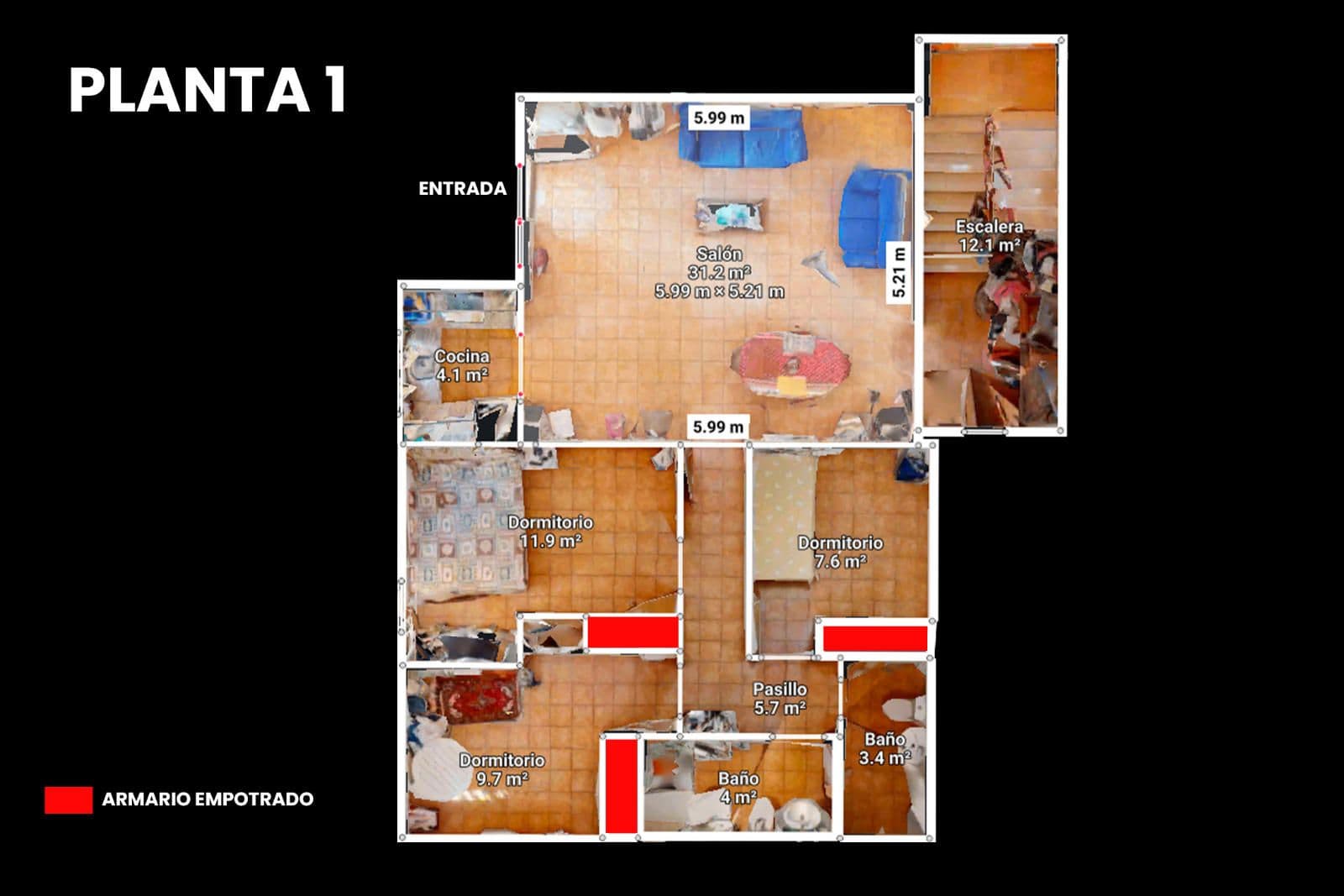 Chalets Independient en venta en Calle Jardiel y Poncela Plano
