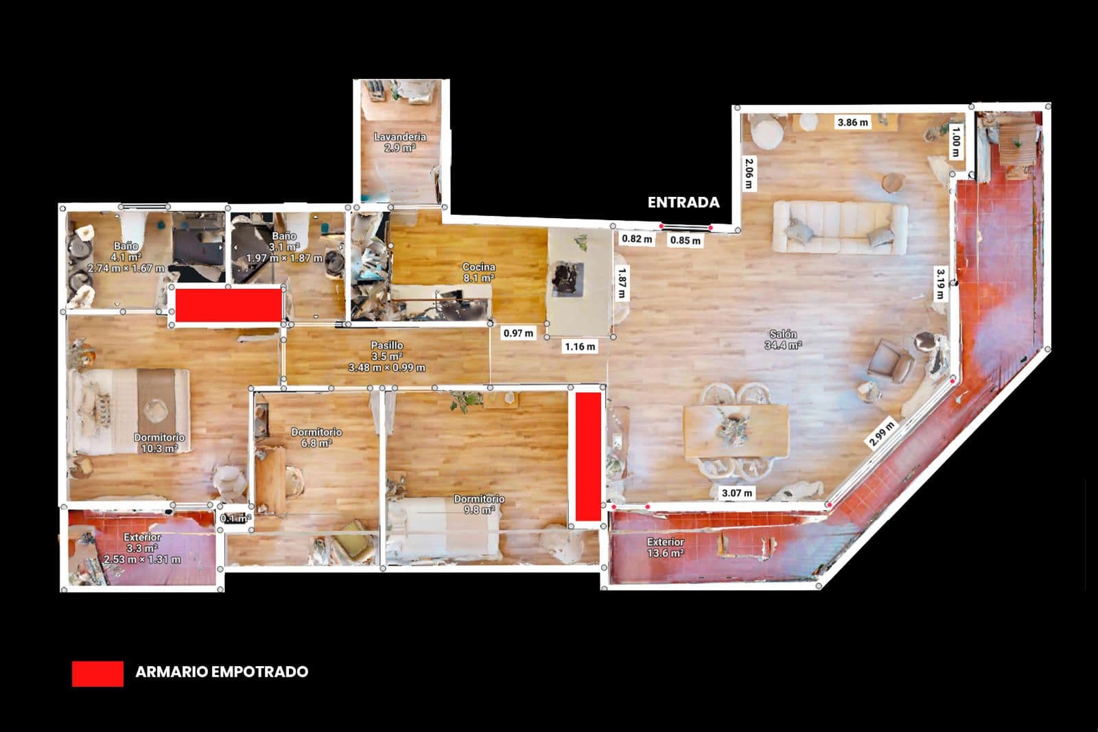 Piso en venta en Plaza General Mancha Plano