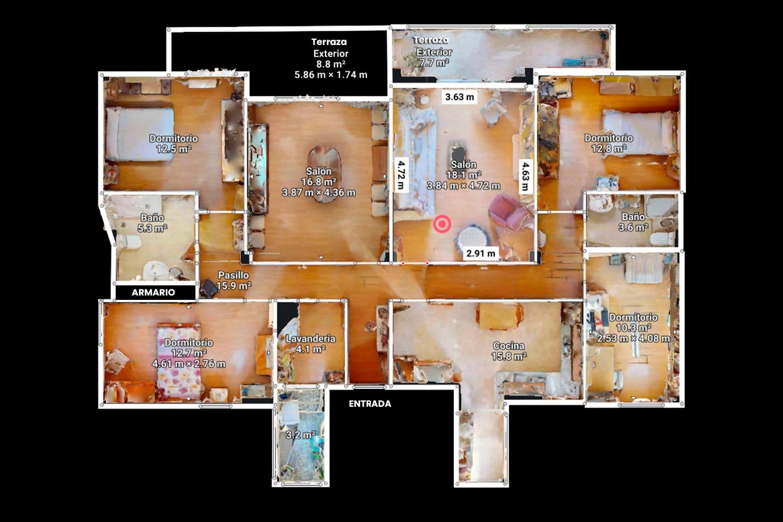 Piso en venta en Calle Capitan Adolfo Paya Plano