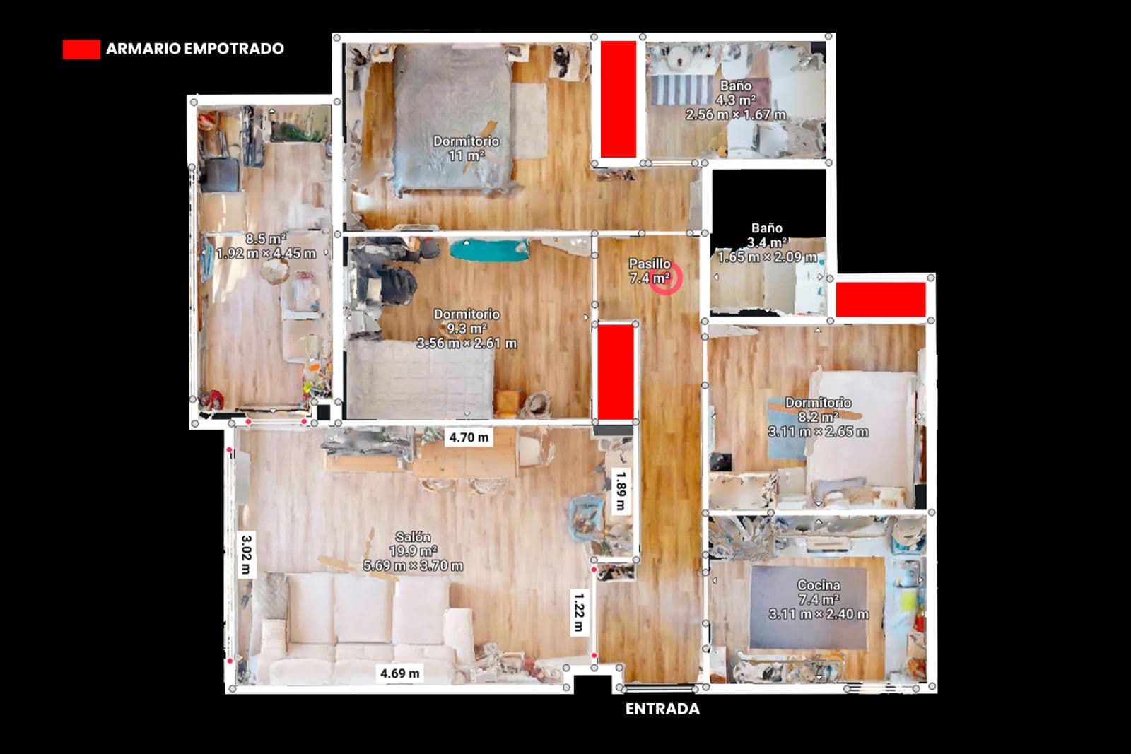 Piso for sale in Calle Ginjoler Floor plan