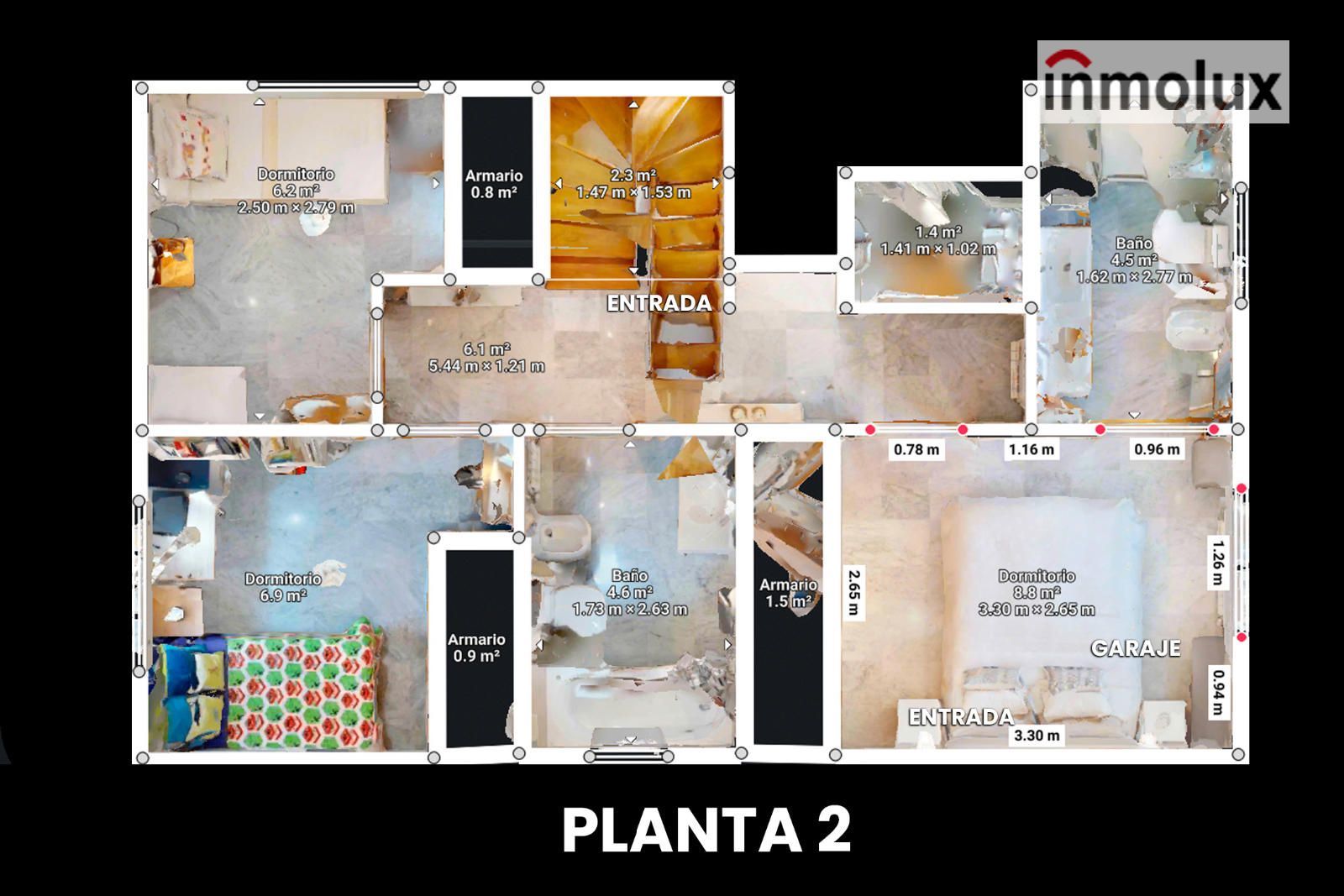 PLANO SEGUNDA PLANTA