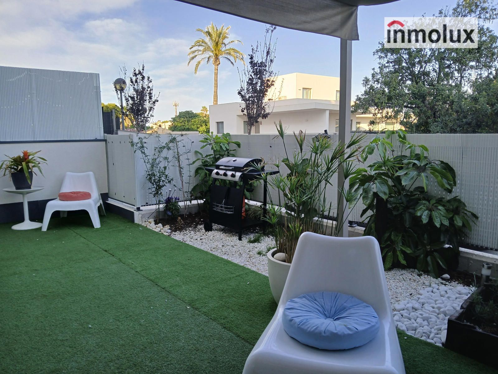 jardin barbacoa