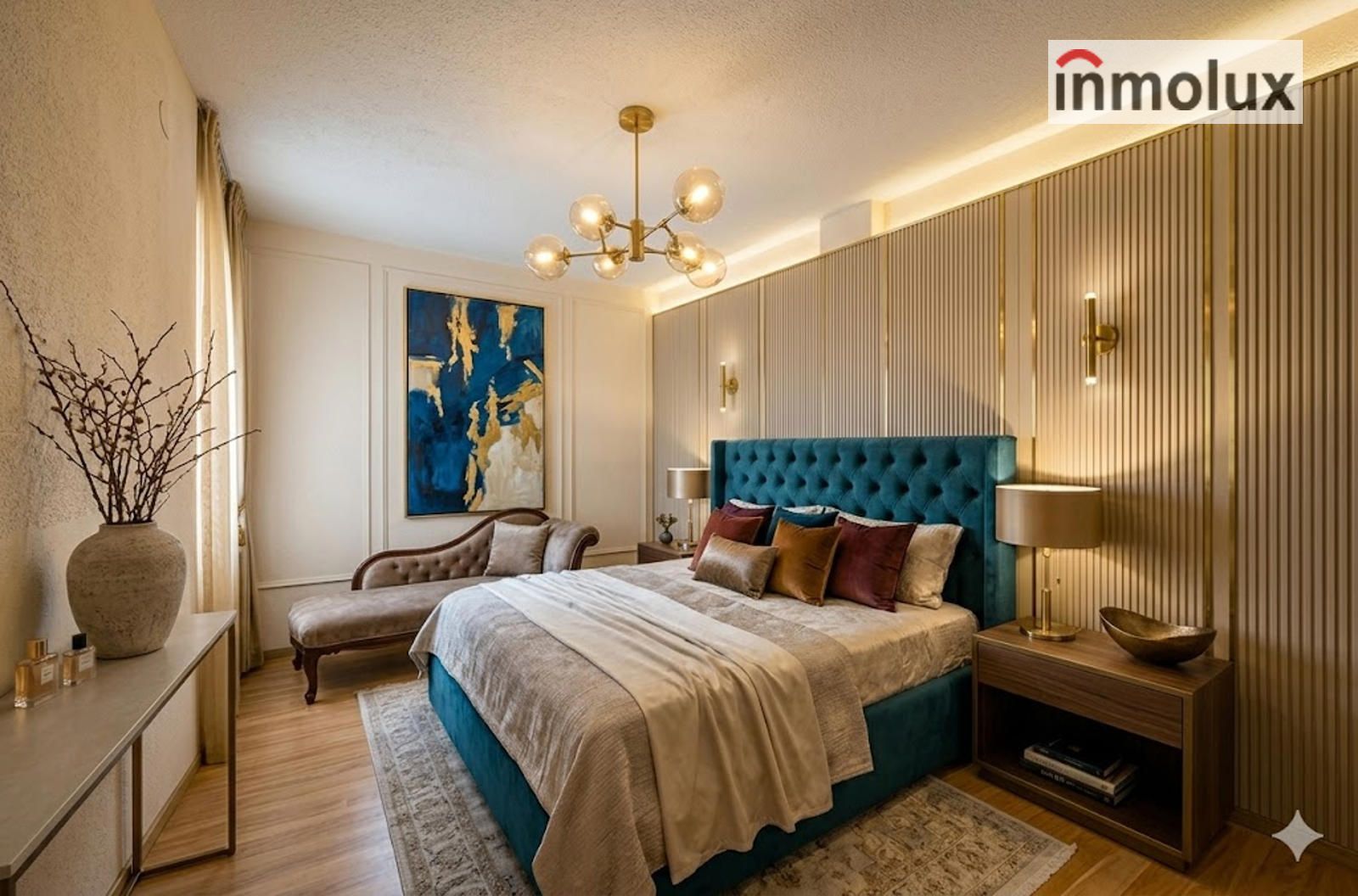 recreación dormitorio matrimonio